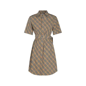 ARCHIVE BEIGE COTTON SHIRT DRESS
