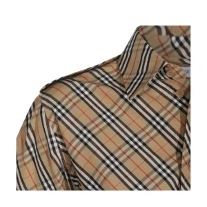 ARCHIVE BEIGE COTTON SHIRT DRESS