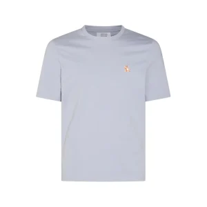 BEAT BLUE COTTON T-SHIRT