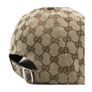 BEIGE AND BROWN HAT