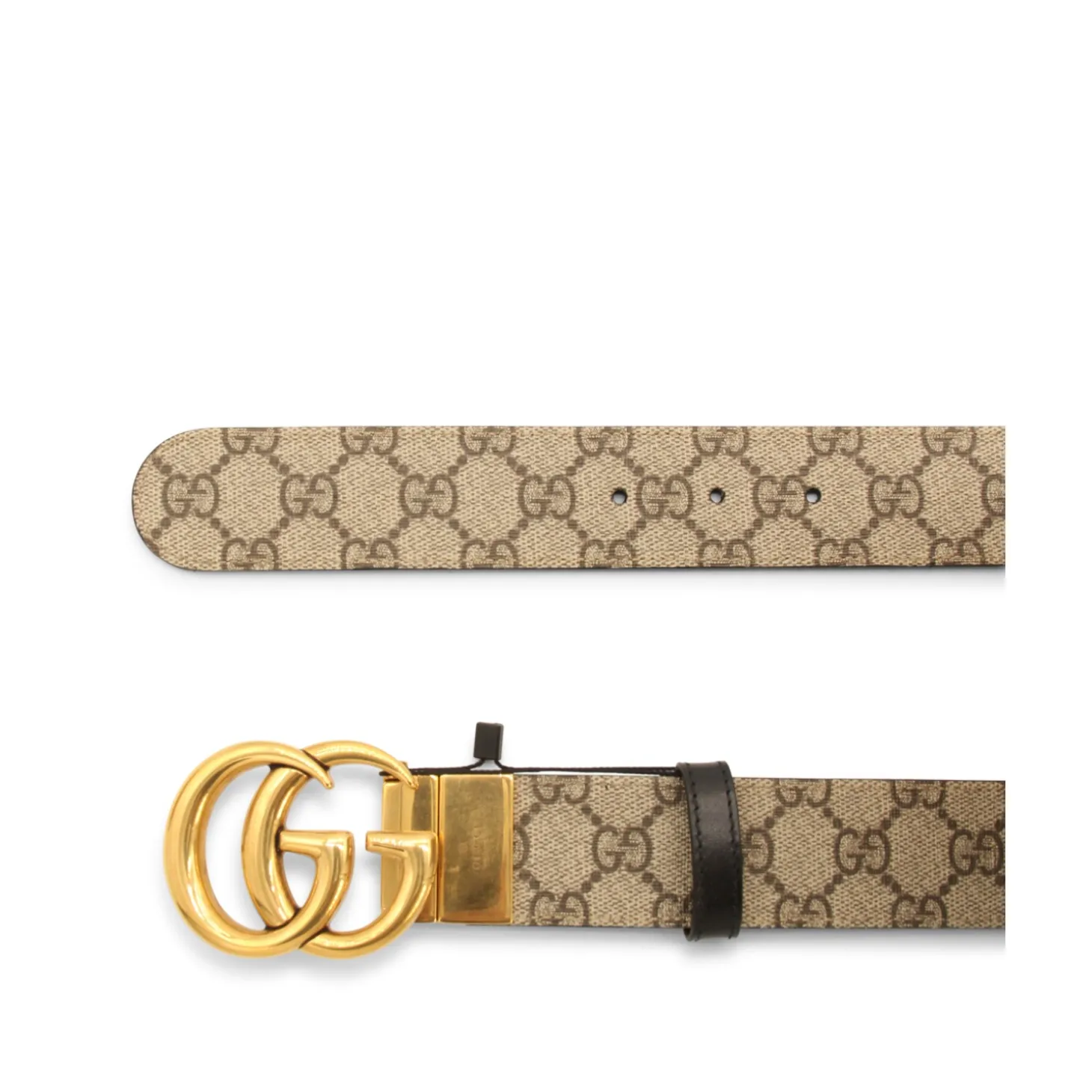 beige_and_ebony_leather_g_1.webp BEIGE AND EBONY LEATHER GG MARMONT REVERSIBLE BELT