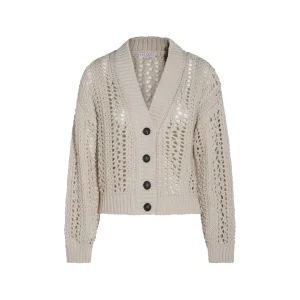 BEIGE COTTON KNITWEAR