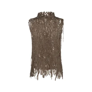 BEIGE COTTON KNITWEAR