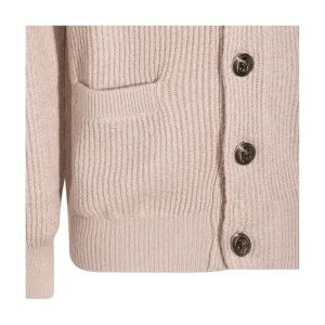 BEIGE COTTON KNITWEAR