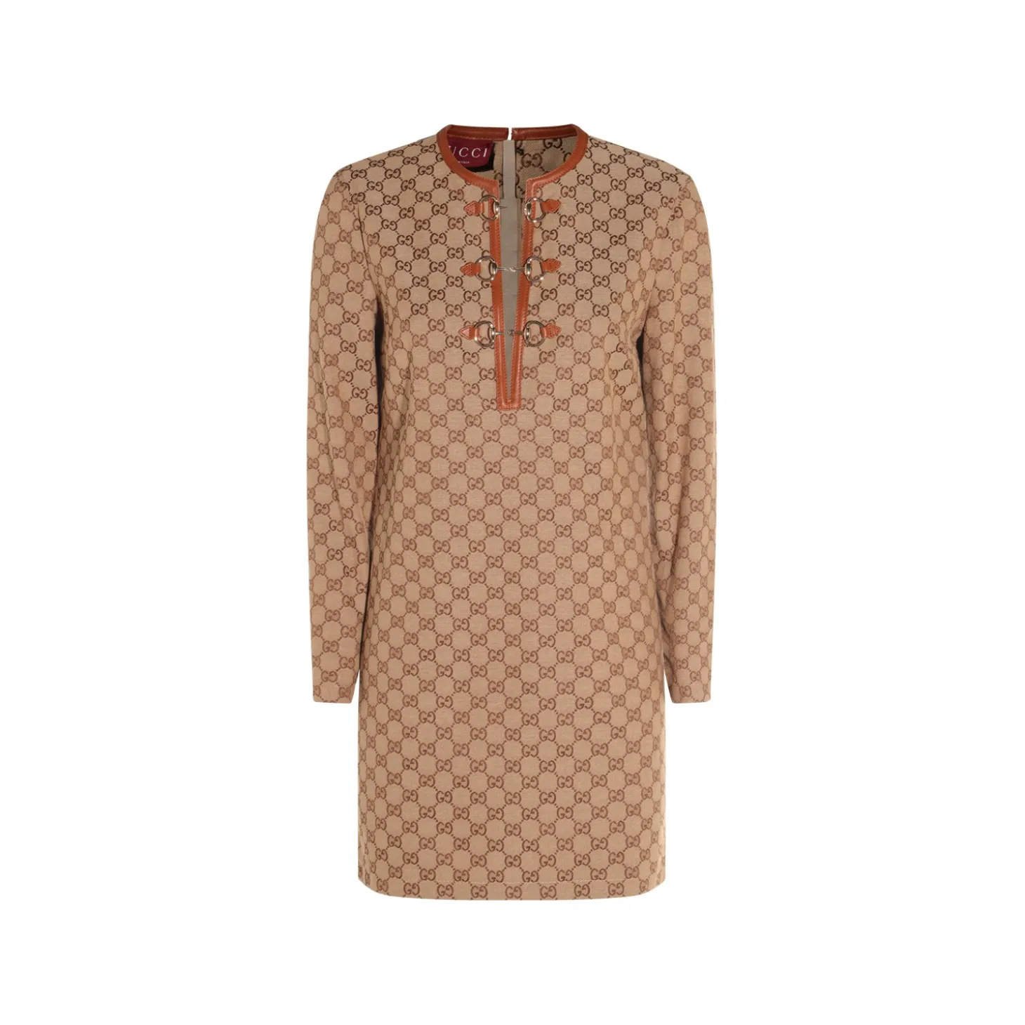 beige_cotton_mini_dress_0.webp BEIGE COTTON MINI DRESS