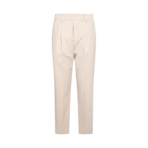 BEIGE COTTON PANTS