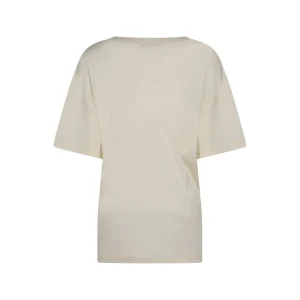 BEIGE COTTON T-SHIRT