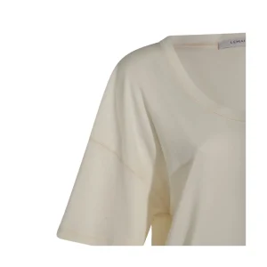 BEIGE COTTON T-SHIRT