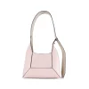 BEIGE LEATHER SHOULDER BAG