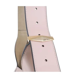 BEIGE LEATHER SHOULDER BAG