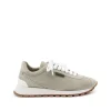 BEIGE LEATHER SNEAKERS
