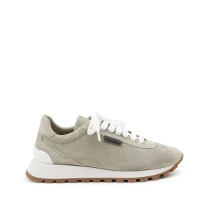 BEIGE LEATHER SNEAKERS