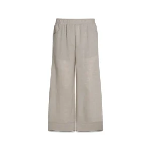 BEIGE LINEN PANTS