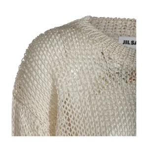 BEIGE SILK KNITWEAR
