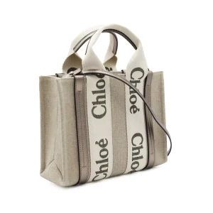 BEIGE WOODY TOTES