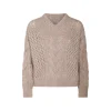 BEIGE WOOL KNITWEAR