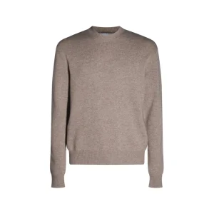 BEIGE WOOL KNITWEAR