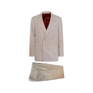 BEIGE WOOL SUITS