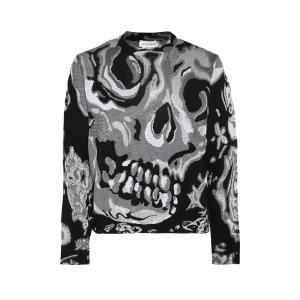 BLACK AND SILVER KNITWEAR