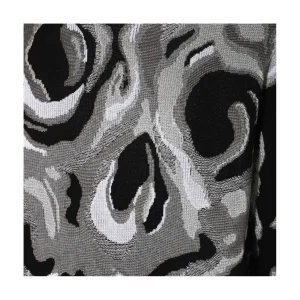 BLACK AND SILVER KNITWEAR