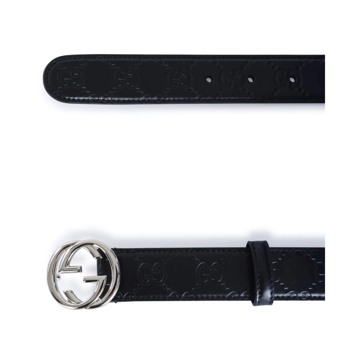 black_and_silver_leather__1.webp BLACK AND SILVER LEATHER BELT