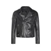 BLACK BAUHAUS LEATHER JACKET