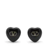 BLACK BRASS EARRINGS