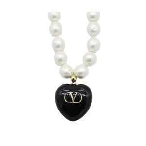 BLACK BRASS NECKLACE
