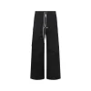 BLACK CARGO PANTS