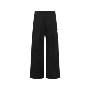 BLACK CARGO PANTS