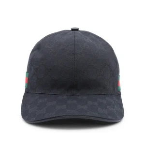 BLACK COTTON BASEBALL CAP