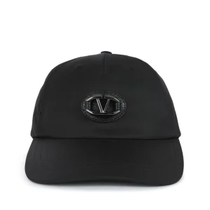 BLACK COTTON BASEBALL HAT