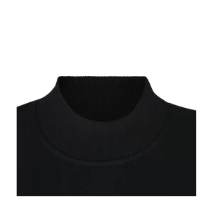 BLACK COTTON BODYSUIT