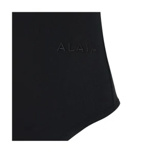 BLACK COTTON BODYSUIT