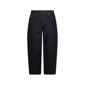 BLACK COTTON DENIM JEANS