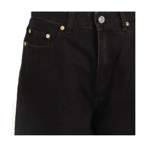 BLACK COTTON DENIM JEANS