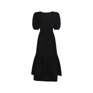 BLACK COTTON DRESS