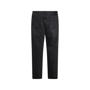 BLACK COTTON JEANS