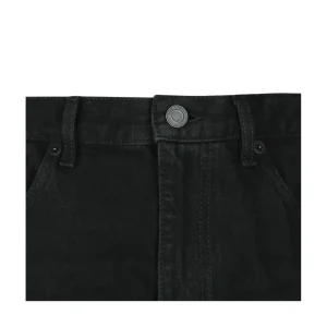 BLACK COTTON JEANS