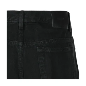 BLACK COTTON JEANS