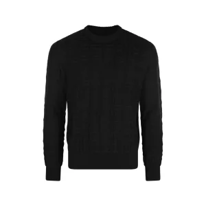 BLACK COTTON KNITWEAR