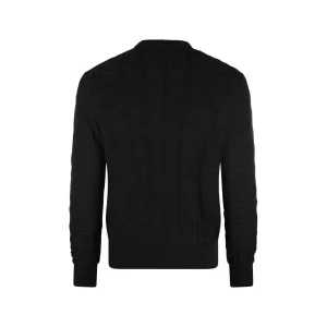 BLACK COTTON KNITWEAR