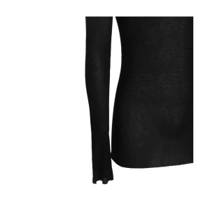 BLACK COTTON KNITWEAR