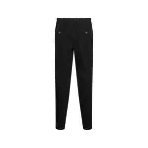 BLACK COTTON PANTS