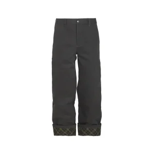 BLACK COTTON PANTS