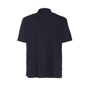 BLACK COTTON POLO SHIRT