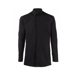 BLACK COTTON SHIRT