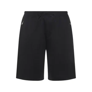 BLACK COTTON SHORTS