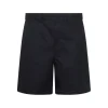 BLACK COTTON SHORTS