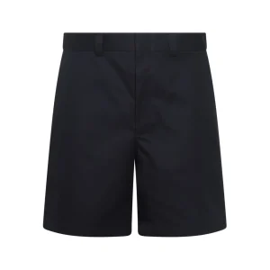 BLACK COTTON SHORTS
